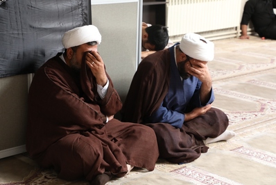مراسم وداع، تشییع طلبه جهادی پیام نجفی