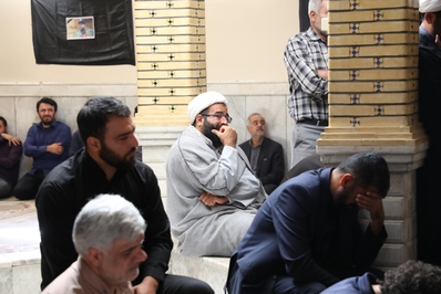 مراسم وداع، تشییع طلبه جهادی پیام نجفی