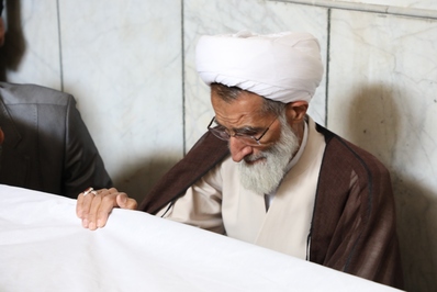 مراسم وداع، تشییع طلبه جهادی پیام نجفی