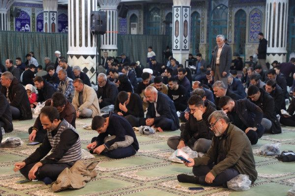 احیای شب نوزدهم ماه رمضان در مصلی شهرکرد