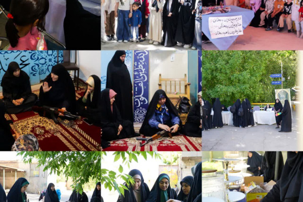 دوره تبیینی و توانمندسازی و نشست صمیمی دختران و مادران فعال در ستاد مردمی جنگ استان کرمانشاه