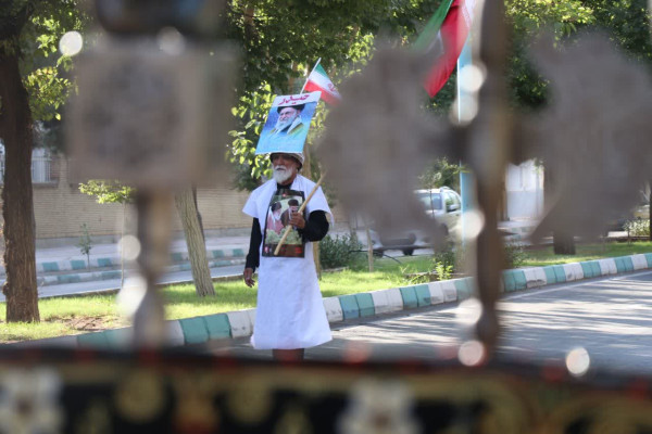 عزاداری هیئات کرمان در سومین روز تدفین رهبر فقید و شهید انقلاب