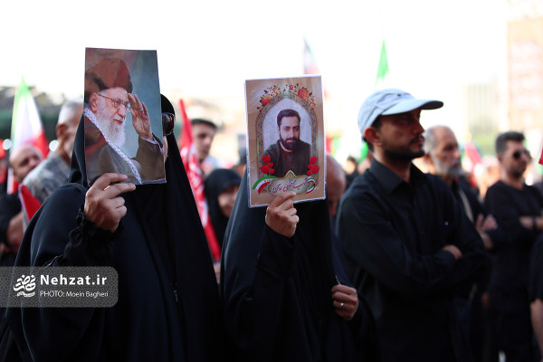 مراسم راهپیمایی جاماندگان اربعین حسینی برگزار شد